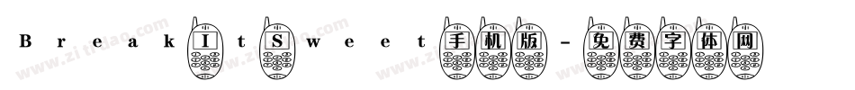 Break It Sweet手机版字体转换